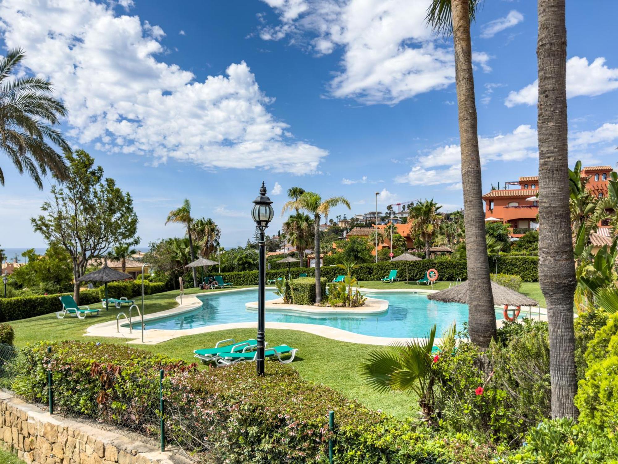 Willa Elegante Adosado Con Con Vistas Al Mar Y Piscina - Costa Galera Park 10 4 Estepona Zewnętrze zdjęcie
